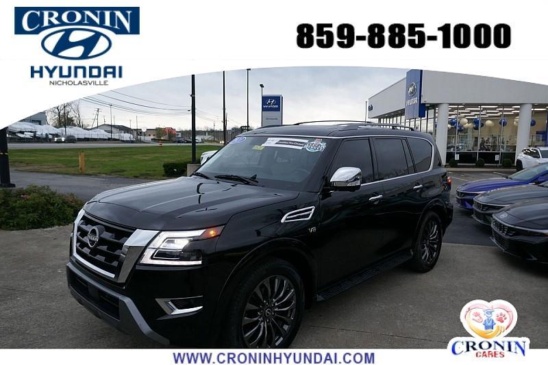 used 2021 Nissan Armada car, priced at $39,490