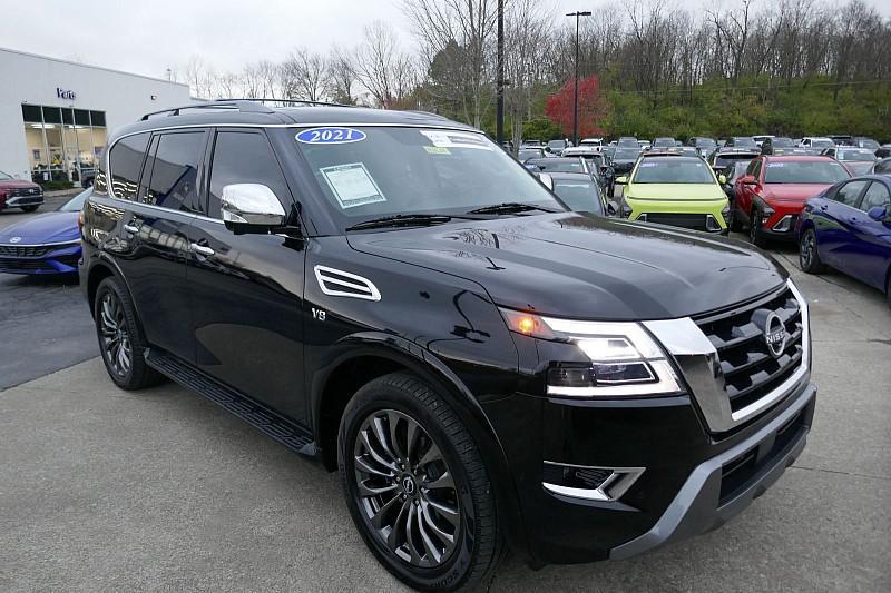 used 2021 Nissan Armada car, priced at $39,490