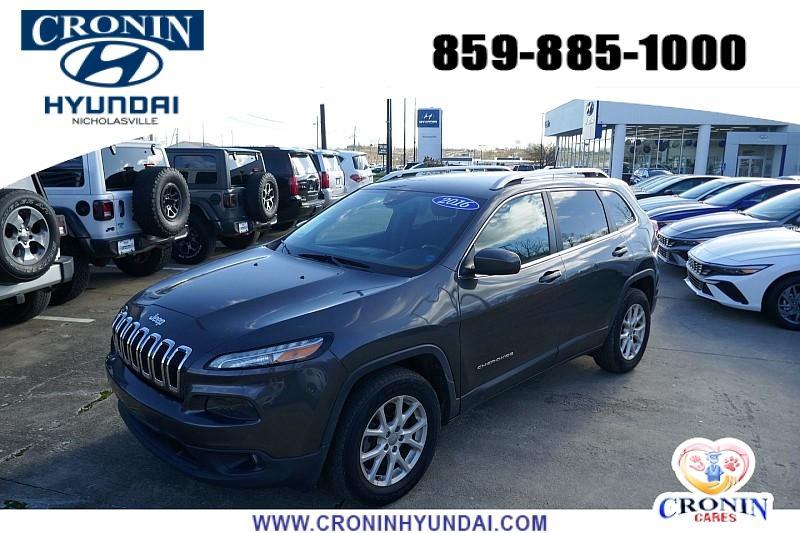 used 2016 Jeep Cherokee car, priced at $12,490