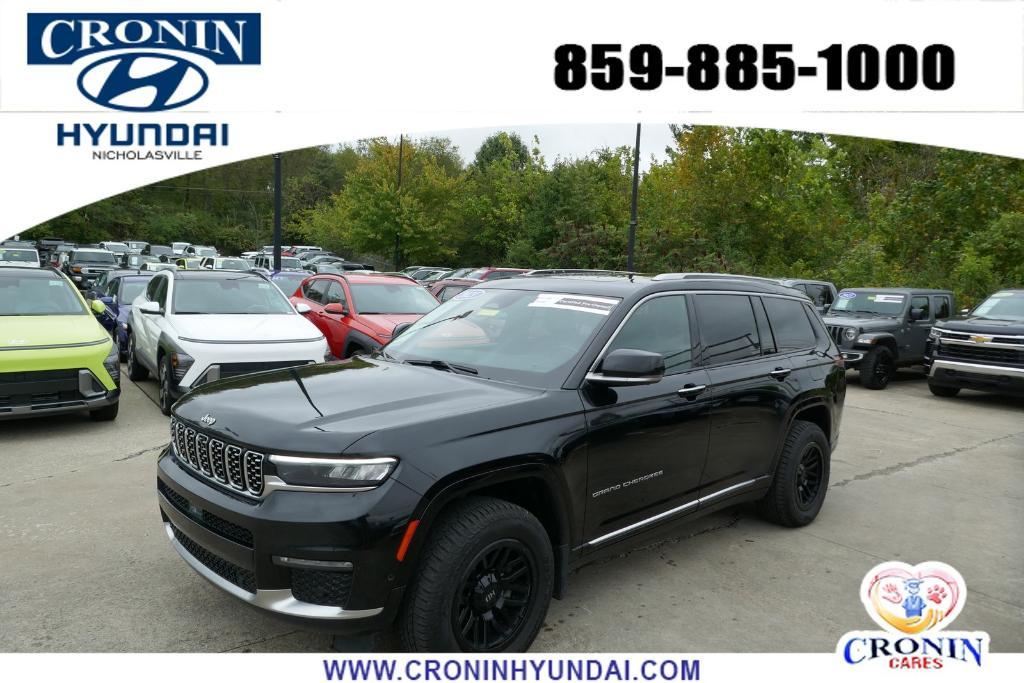 used 2021 Jeep Grand Cherokee L car, priced at $38,490