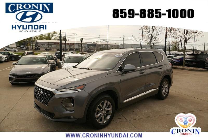 used 2019 Hyundai Santa Fe car, priced at $13,740
