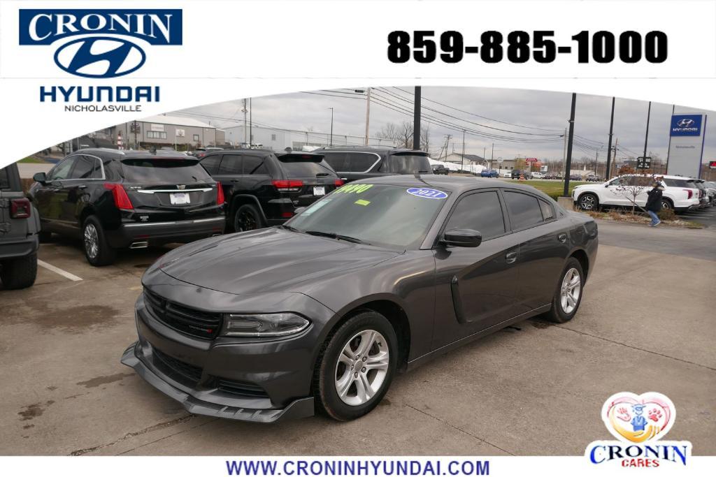 used 2021 Dodge Charger car, priced at $15,990