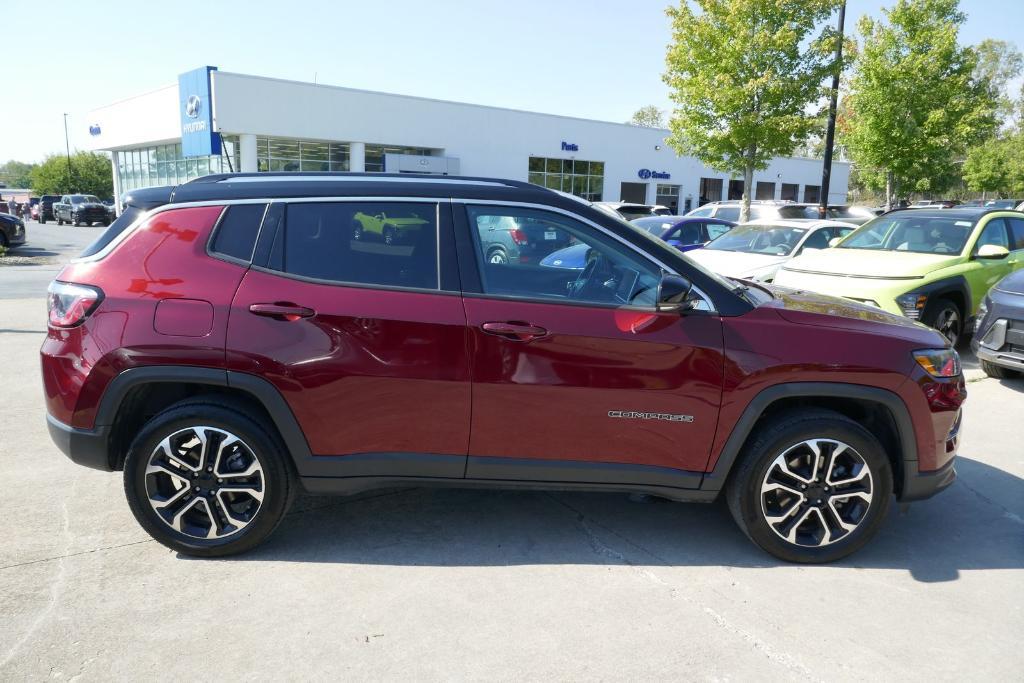 used 2022 Jeep Compass car, priced at $24,490