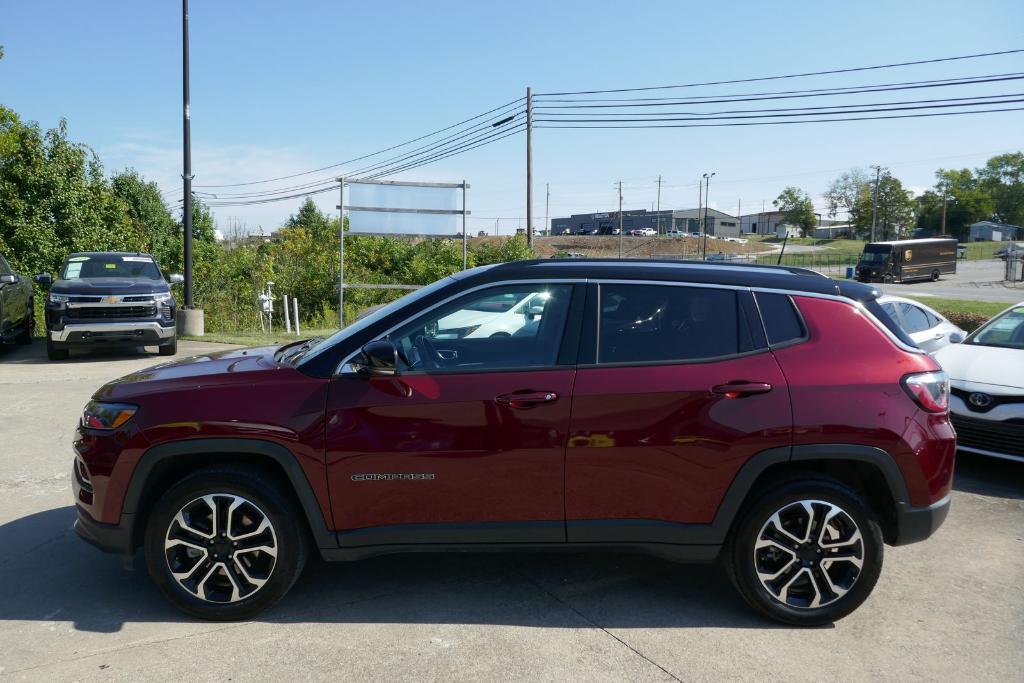 used 2022 Jeep Compass car, priced at $24,490