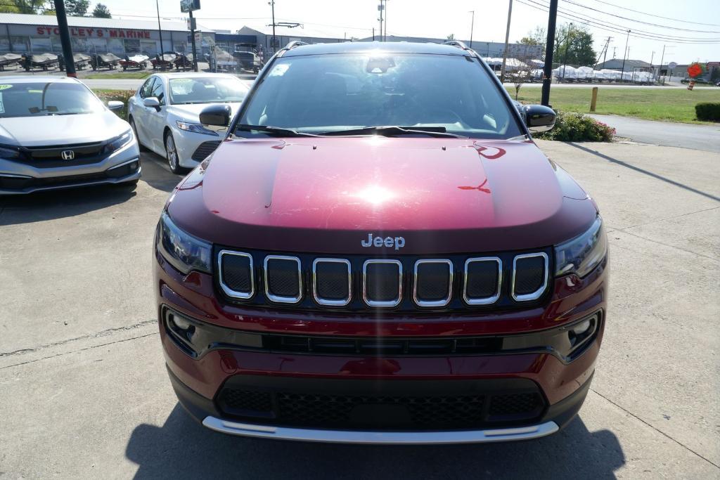 used 2022 Jeep Compass car, priced at $24,490