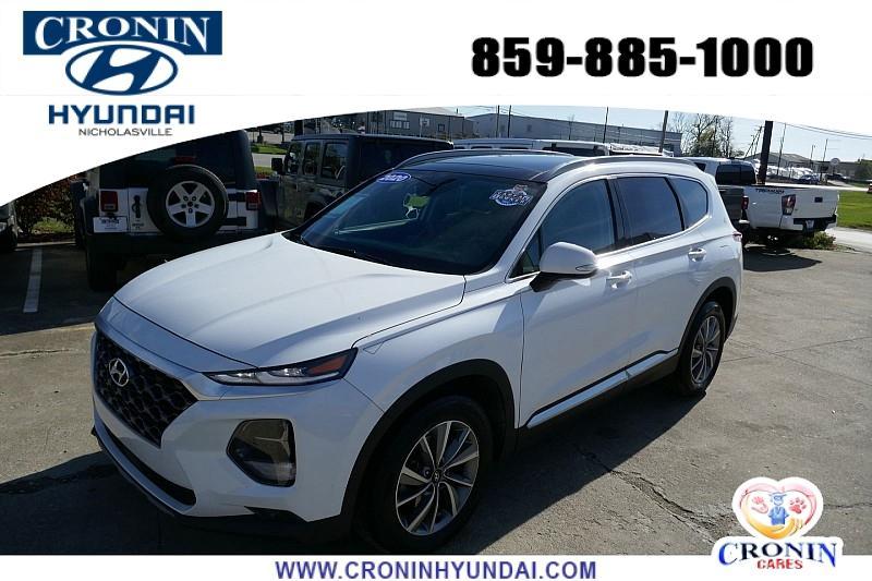 used 2020 Hyundai Santa Fe car, priced at $18,990