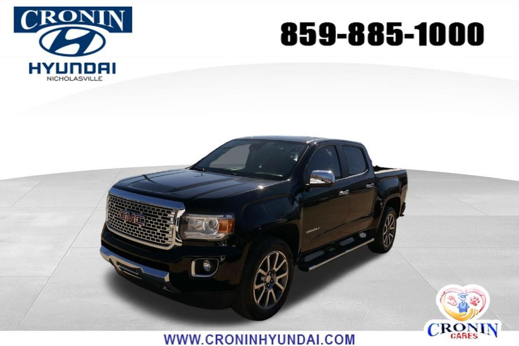 used 2018 GMC Canyon car, priced at $23,990