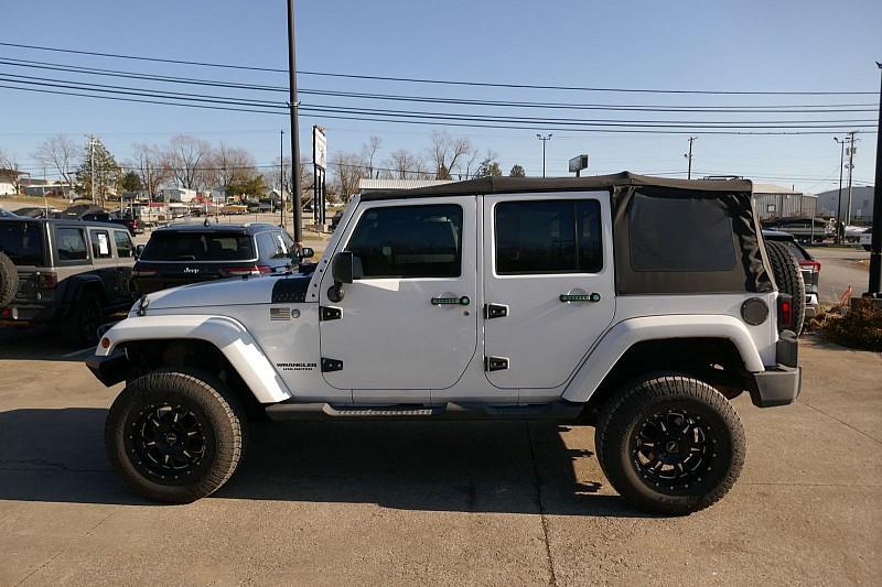 used 2011 Jeep Wrangler Unlimited car, priced at $14,990