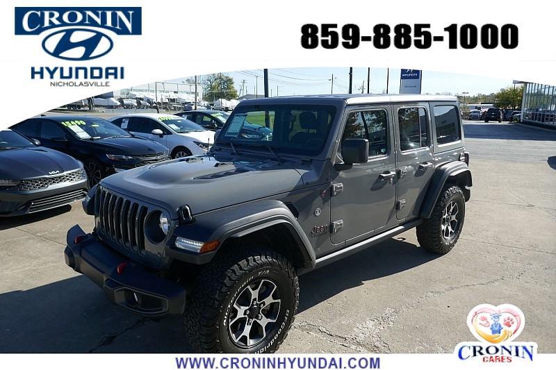 used 2021 Jeep Wrangler Unlimited car, priced at $39,990