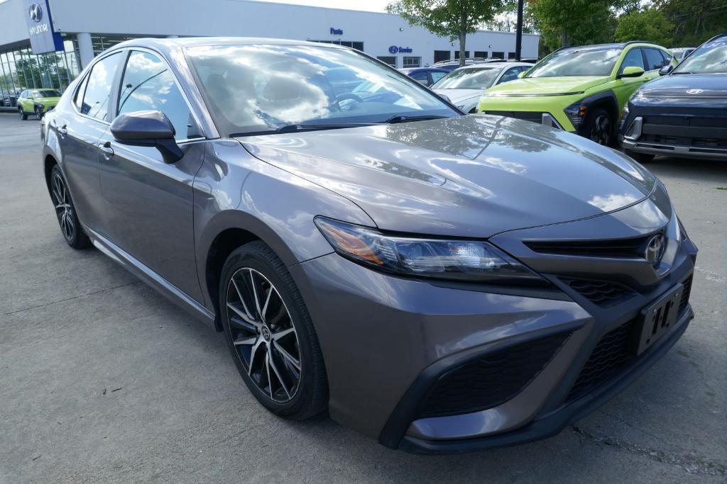 used 2021 Toyota Camry car, priced at $21,990