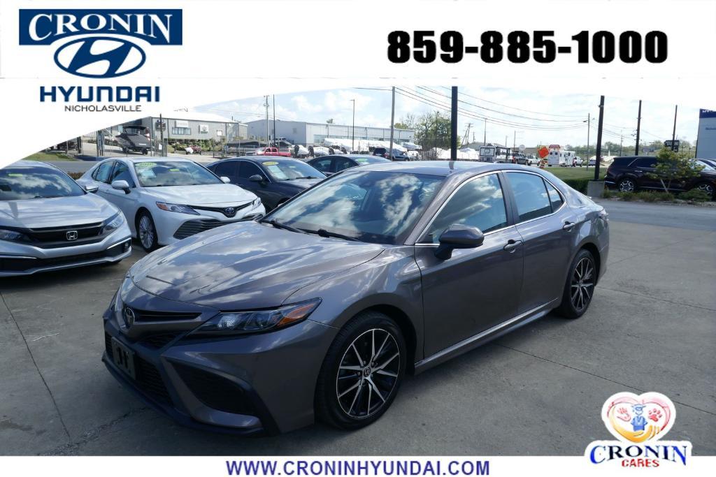 used 2021 Toyota Camry car, priced at $21,990