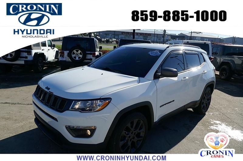 used 2021 Jeep Compass car, priced at $19,490