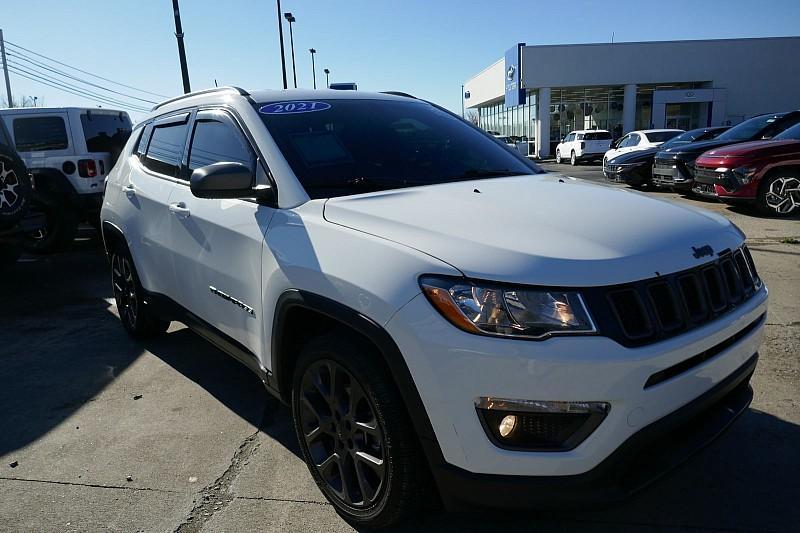 used 2021 Jeep Compass car, priced at $19,490