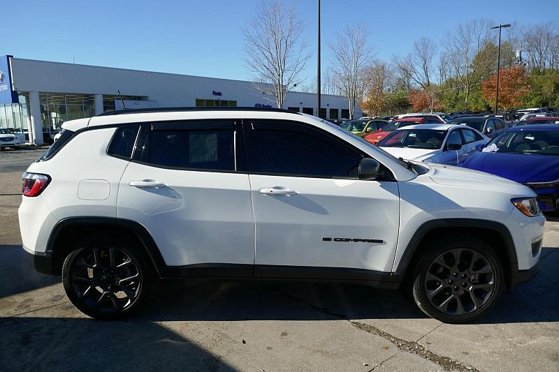 used 2021 Jeep Compass car, priced at $19,490