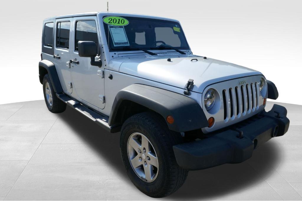 used 2010 Jeep Wrangler Unlimited car, priced at $8,999