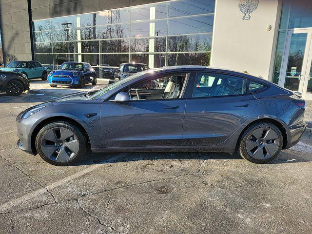 used 2022 Tesla Model 3 car, priced at $27,995