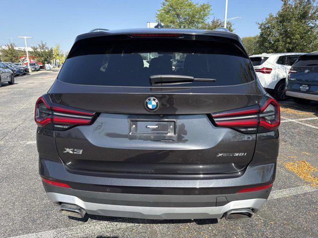 used 2022 BMW X3 car, priced at $34,995