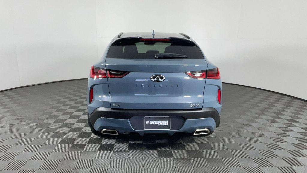 new 2025 INFINITI QX55 car, priced at $58,035