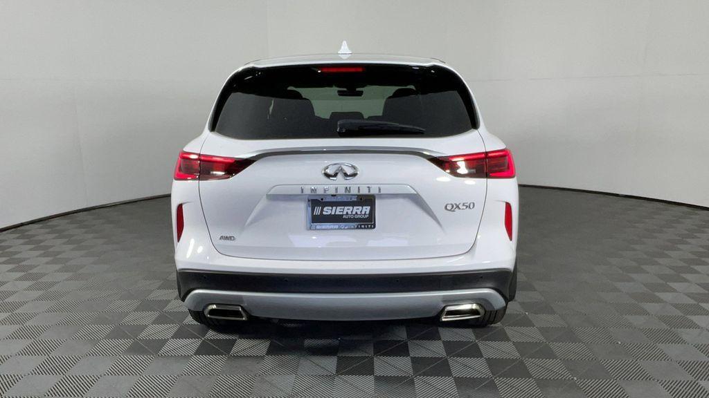 new 2025 INFINITI QX50 car, priced at $40,585