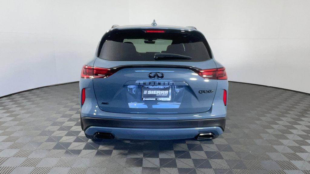 new 2025 INFINITI QX50 car, priced at $50,630