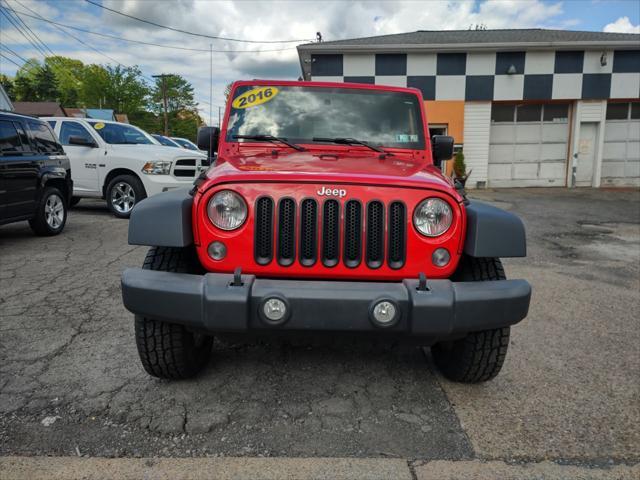 used 2016 Jeep Wrangler Unlimited car, priced at $19,995