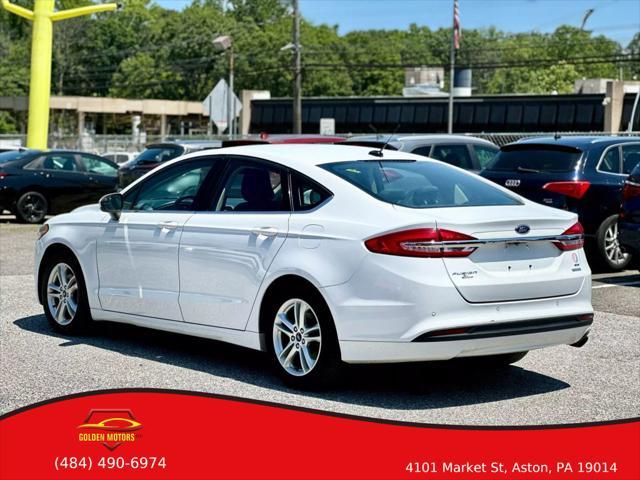 used 2018 Ford Fusion car, priced at $9,995