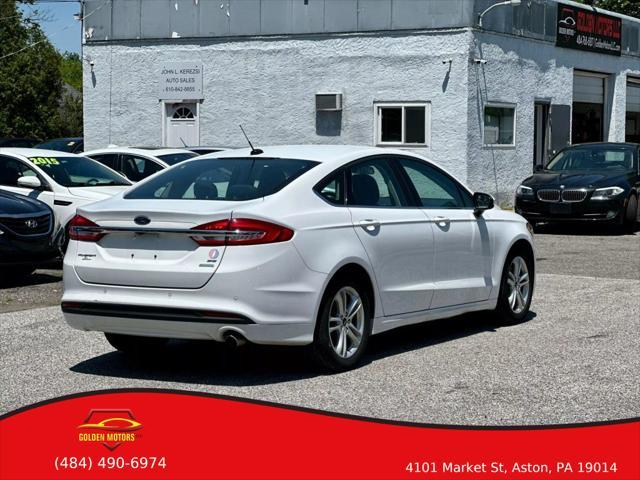 used 2018 Ford Fusion car, priced at $9,995