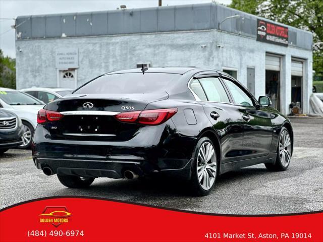 used 2019 INFINITI Q50 car, priced at $14,995