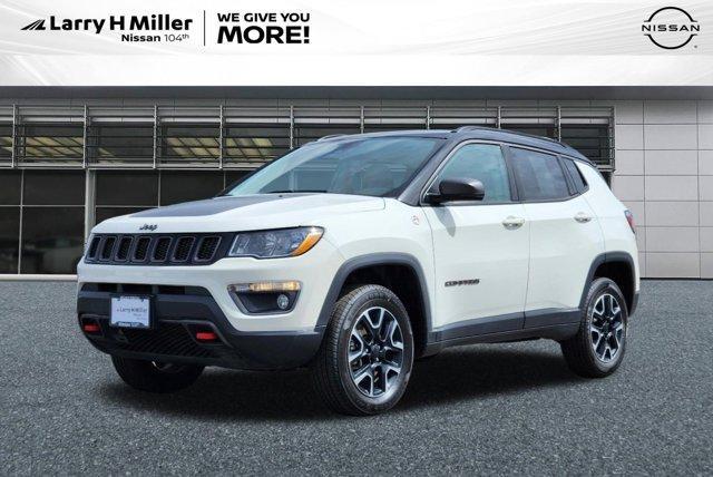 used 2021 Jeep Compass car, priced at $22,400