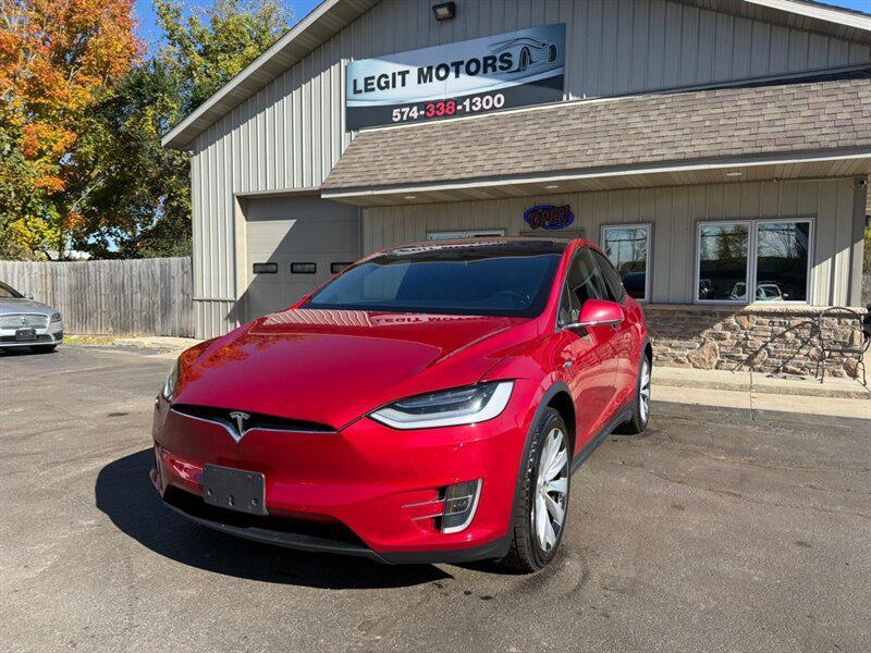 used 2020 Tesla Model X car, priced at $38,900