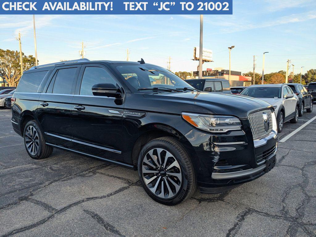 used 2023 Lincoln Navigator car, priced at $57,000