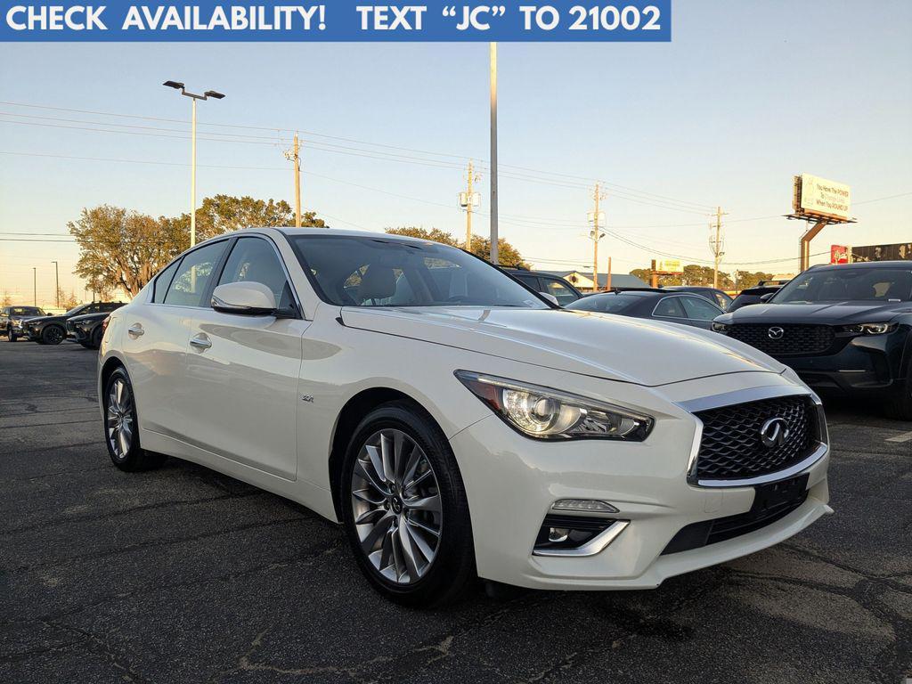 used 2019 INFINITI Q50 car, priced at $23,000