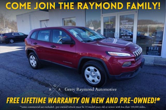 used 2014 Jeep Cherokee car, priced at $13,000