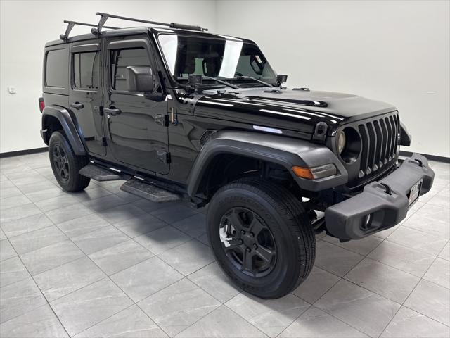 used 2018 Jeep Wrangler Unlimited car, priced at $21,738