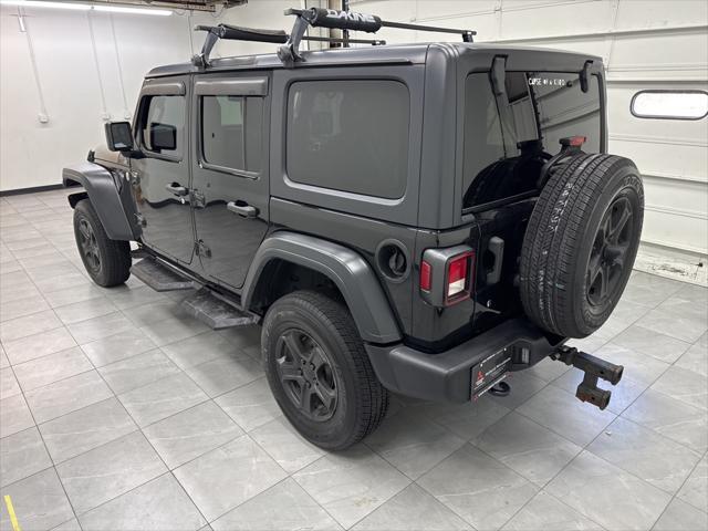 used 2018 Jeep Wrangler Unlimited car, priced at $21,738