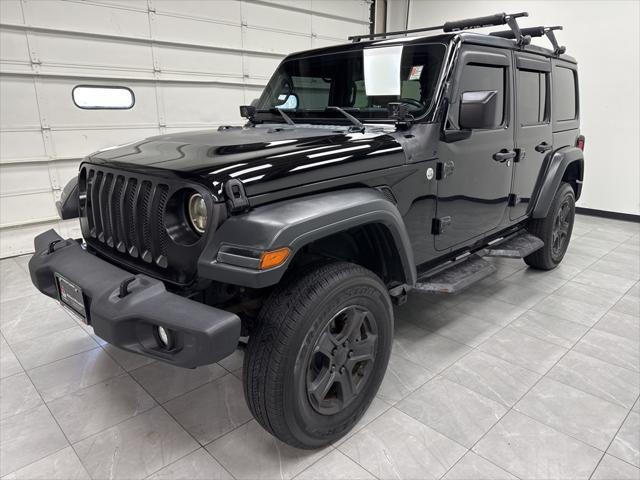 used 2018 Jeep Wrangler Unlimited car, priced at $21,738