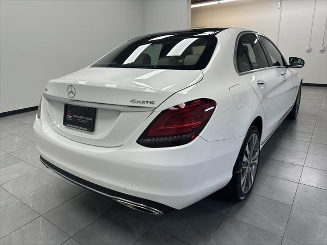 used 2021 Mercedes-Benz C-Class car, priced at $19,438