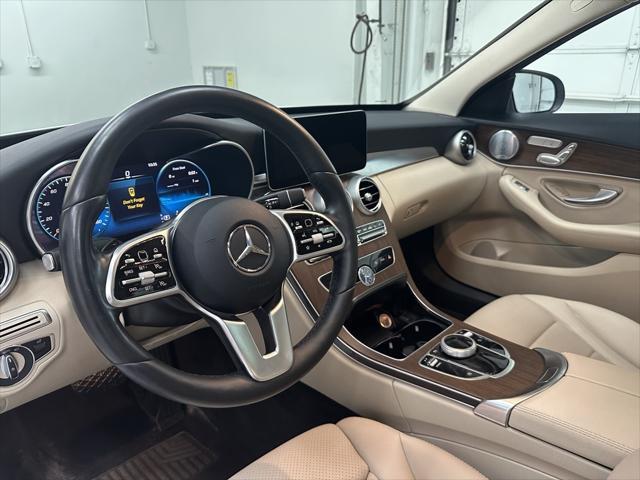 used 2021 Mercedes-Benz C-Class car, priced at $19,438