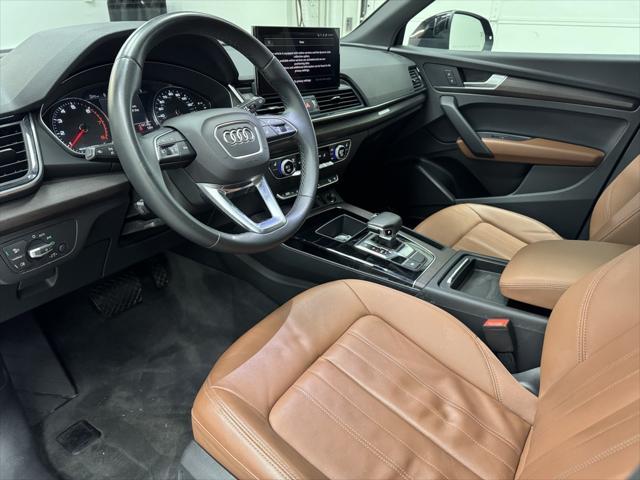 used 2021 Audi Q5 car, priced at $25,990