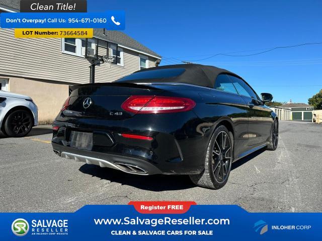 used 2017 Mercedes-Benz AMG C 43 car, priced at $15,700