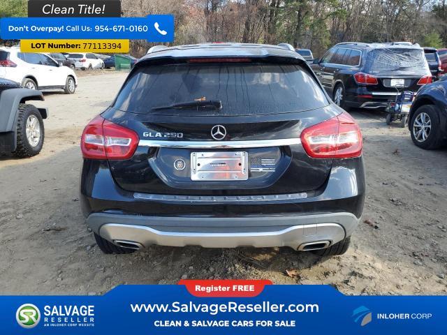 used 2019 Mercedes-Benz GLA 250 car, priced at $4,300