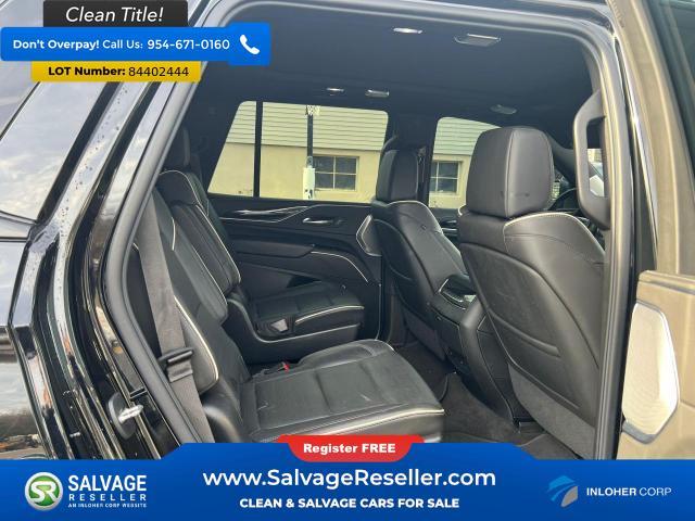 used 2021 Cadillac Escalade car, priced at $48,000