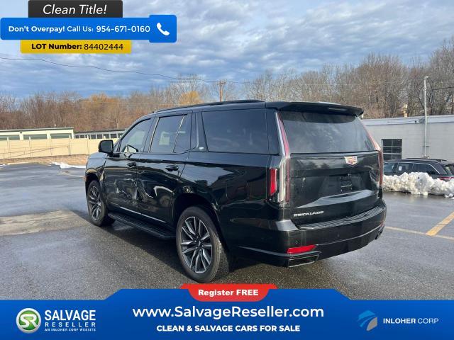 used 2021 Cadillac Escalade car, priced at $48,000