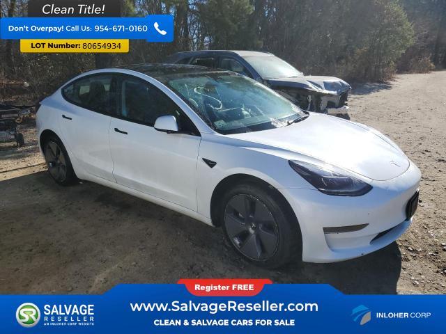 used 2023 Tesla Model 3 car, priced at $16,500