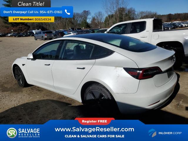 used 2023 Tesla Model 3 car, priced at $16,500