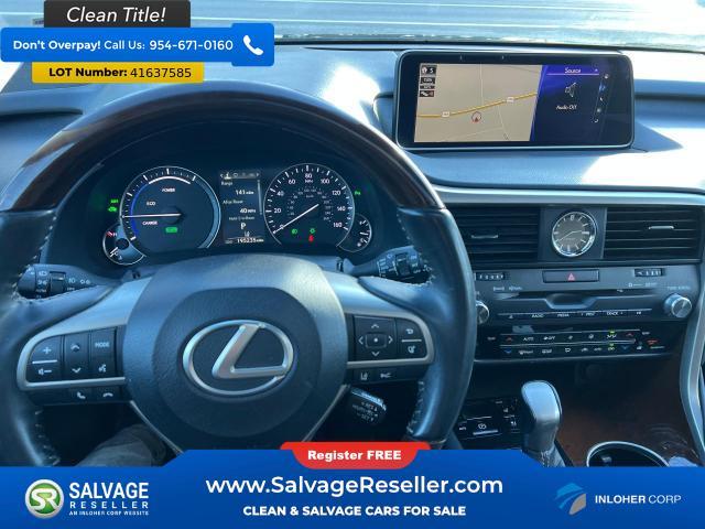 used 2017 Lexus RX 450h car, priced at $17,500