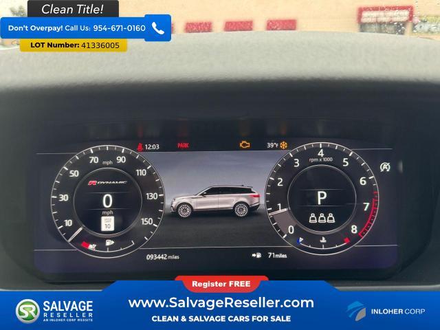 used 2020 Land Rover Range Rover Velar car, priced at $22,000