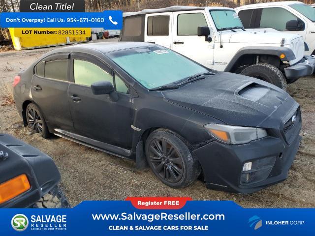 used 2015 Subaru WRX car, priced at $4,500