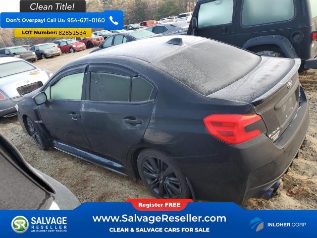 used 2015 Subaru WRX car, priced at $4,500