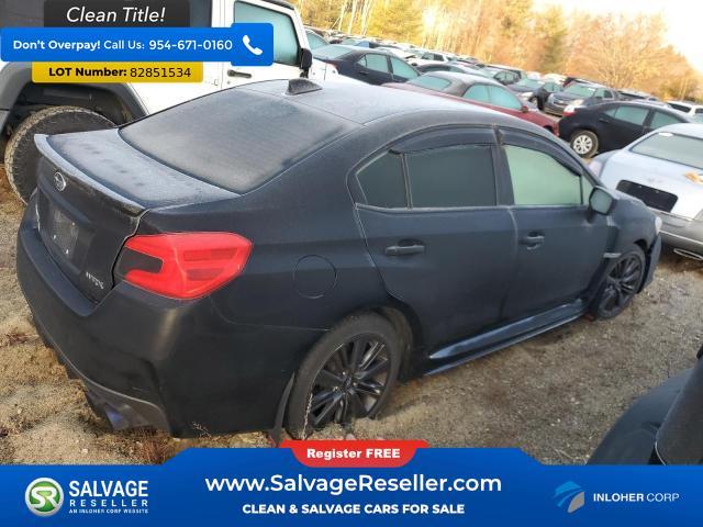 used 2015 Subaru WRX car, priced at $4,500